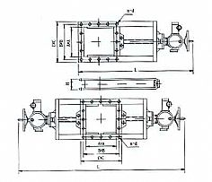 QTLY-0.1氣動(dòng)推桿平板閘閥