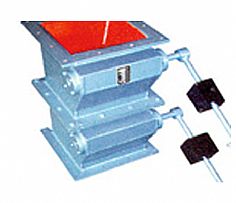 電動(dòng)圓形鎖氣翻板卸灰閥